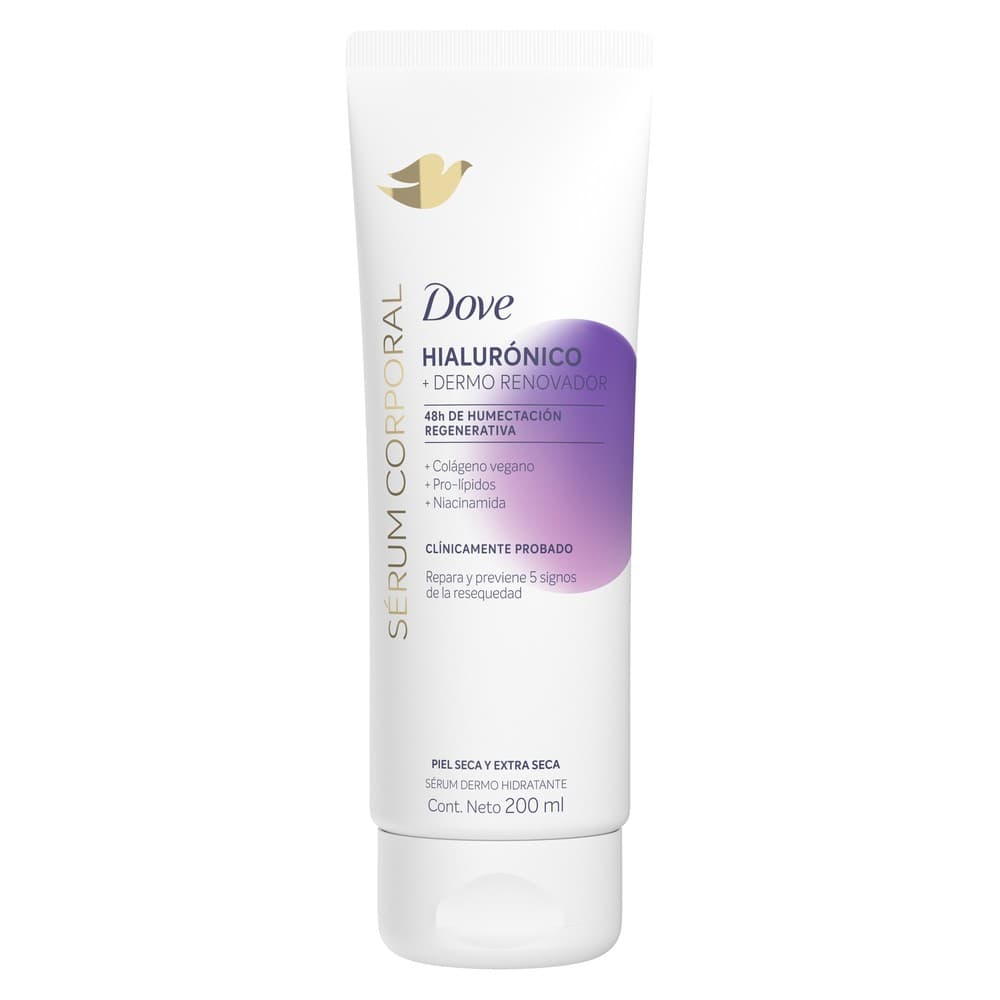 Serum Corporal Dove Hialuronico Dermo Renovador Tubo 200Ml