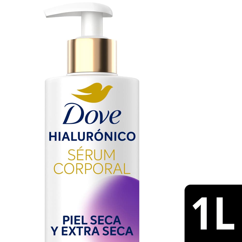 Serum Corporal Dove Hialuronico + Dermo Renovador Frasco Por 1Lt