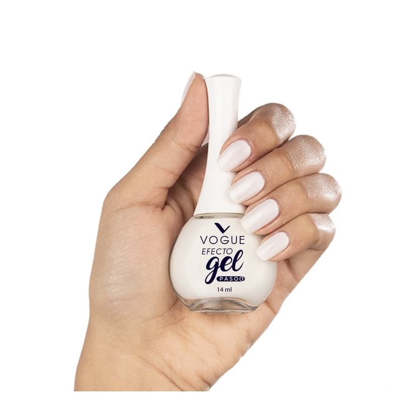 Esmalte De Uñas Vogue Efecto Gel Claridad 14 Ml