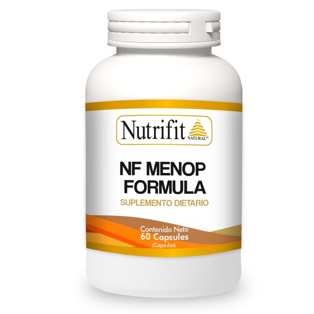 Suplemento Dietario Nf Menop Formula Nutrifit Cap Frasco Por 60