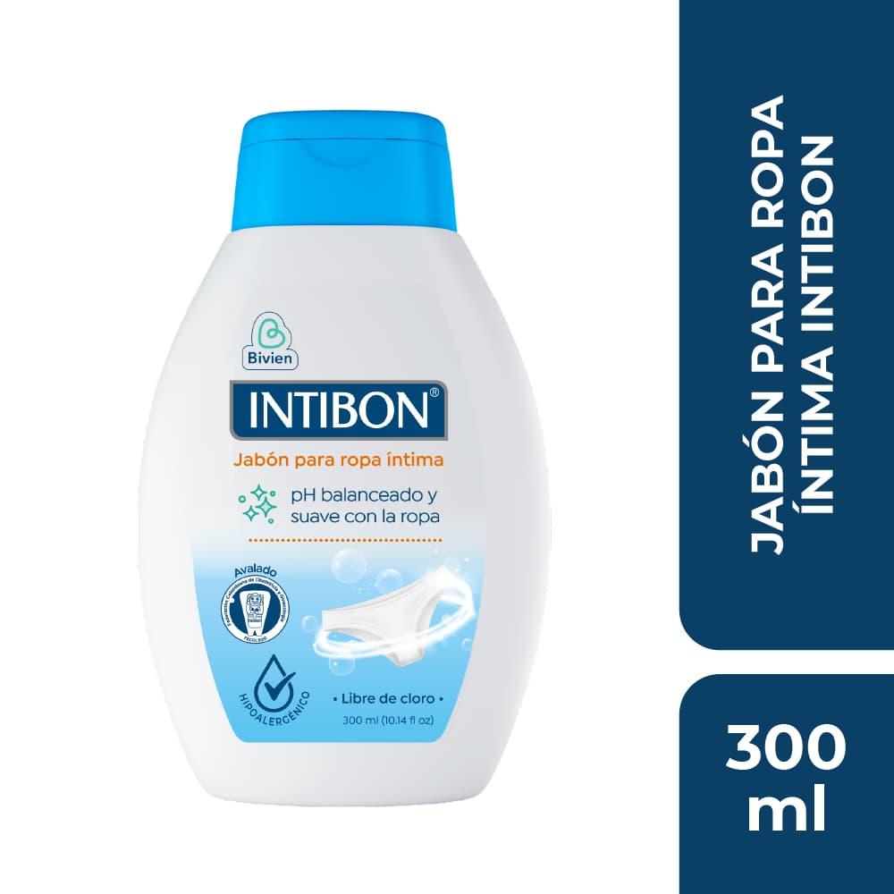 Jabon Para Ropa Intima Intibon Fco 300Ml