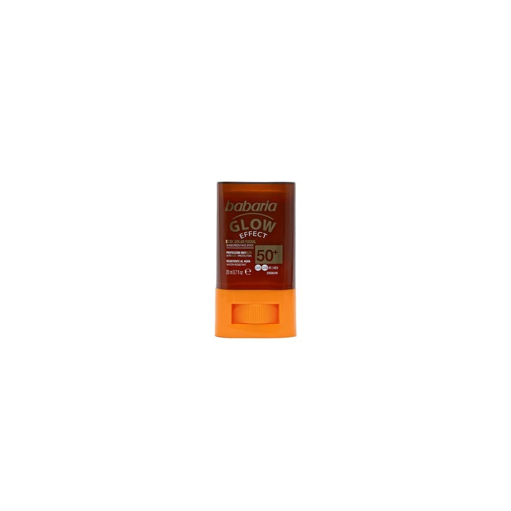 Stick Solar Facial Babaria Spf50+ Glow Effect Barra 20Gr
