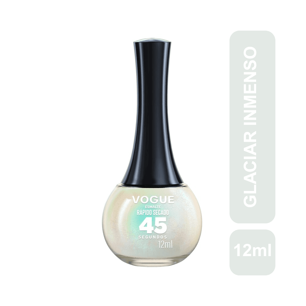 Esmalte De Uñas Vogue Rápido Secado Glaciar Inmenso 14 Ml