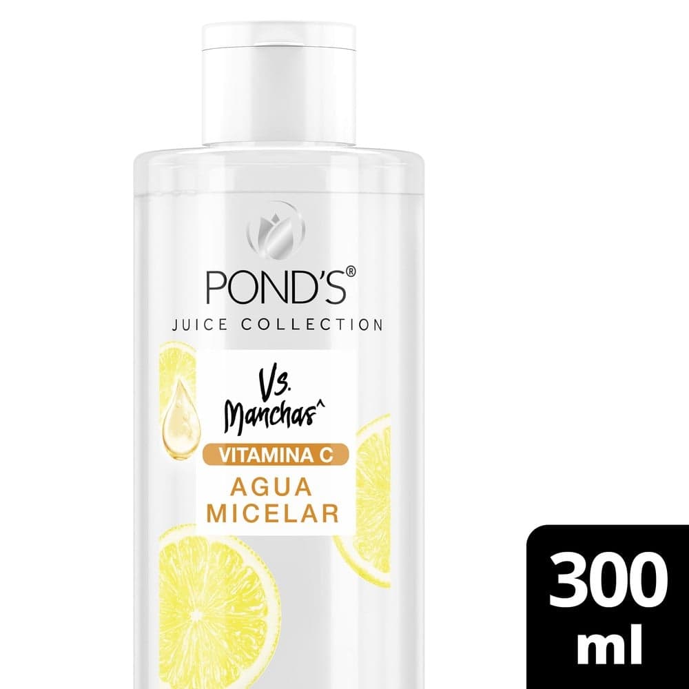 Agua Micelar Ponds Vs.Manchas Vitamina C Frasco 300Ml