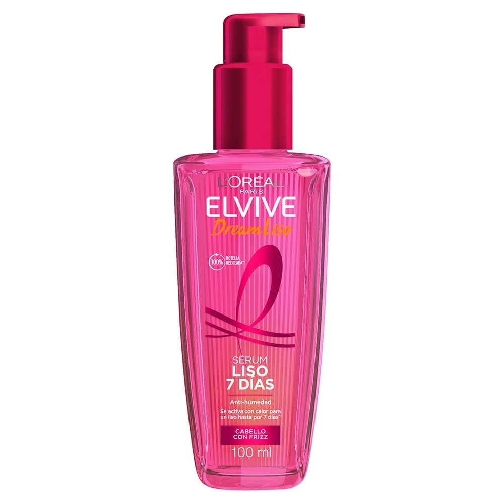 Serum L'Oréal Paris Elvive Dream Liso Para Un Cabello Liso Y Sin Frizz X100Ml