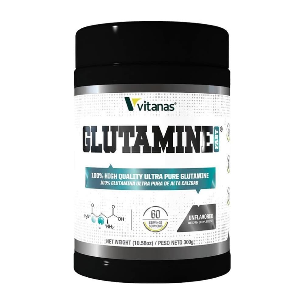 Suplemento Glutamine Fast Ultra Pura De Alta Calidad Tarro 300Gr