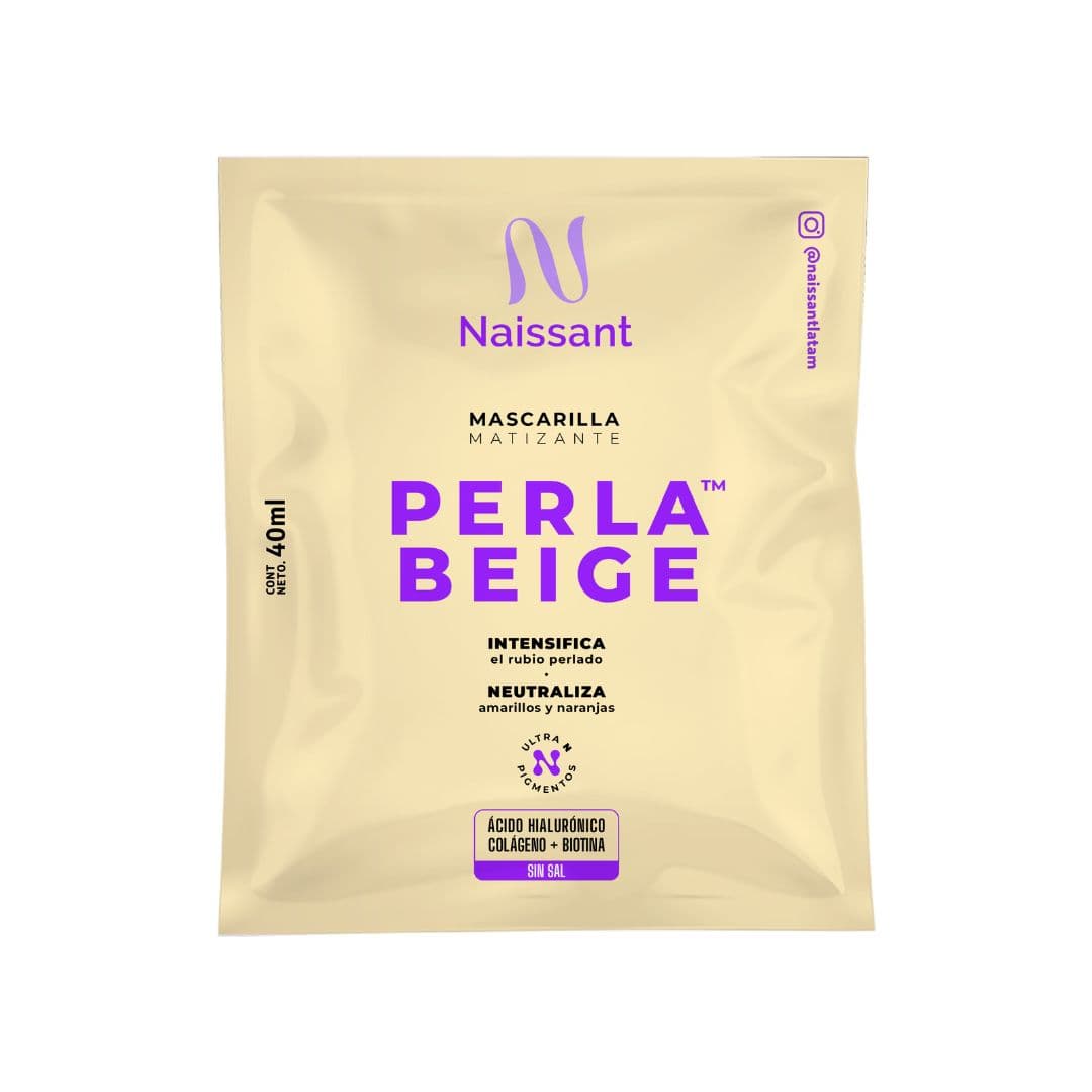 Mascarilla Matizante Naissant Perla Beige Sob X 40Ml