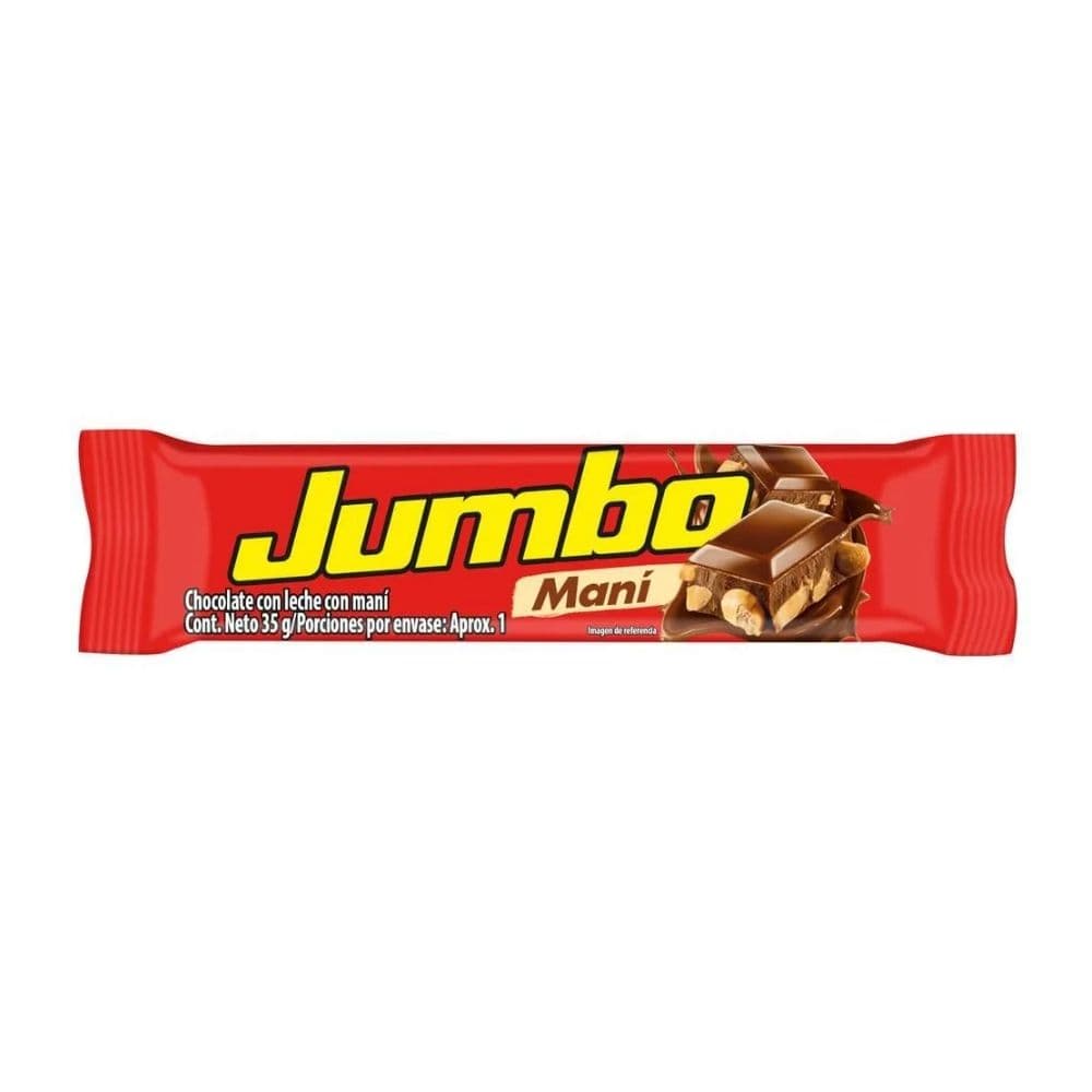 Chocolatina Jumbo Con Mani Unidad X 35Gr