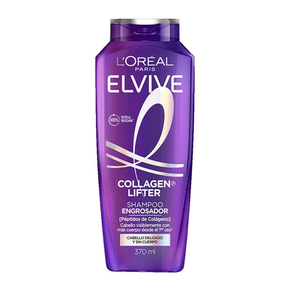 Shampoo Engrosador Loreal Paris Elvive Collagen Lifter Fco X 370Ml