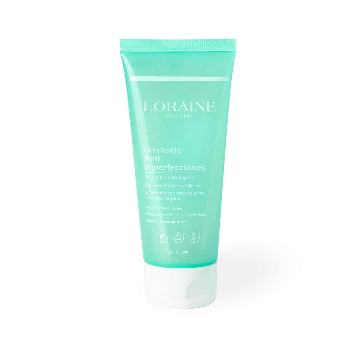 Exfoliante Loraine Cosmetics Anti Imperfecciones Tub X 100Ml