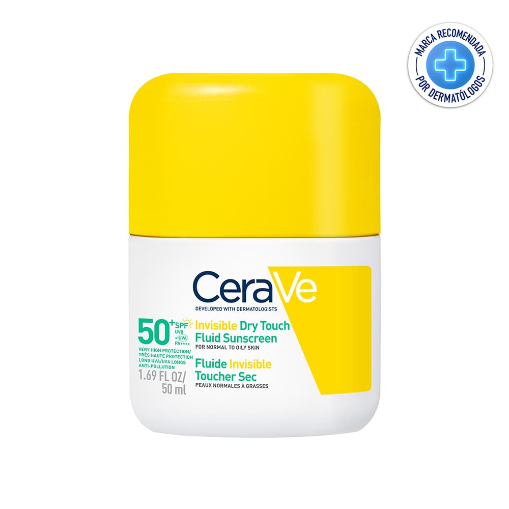 Protector Solar Cerave Fluido Invisible Oil Control Spf50+ Pot X 50Ml