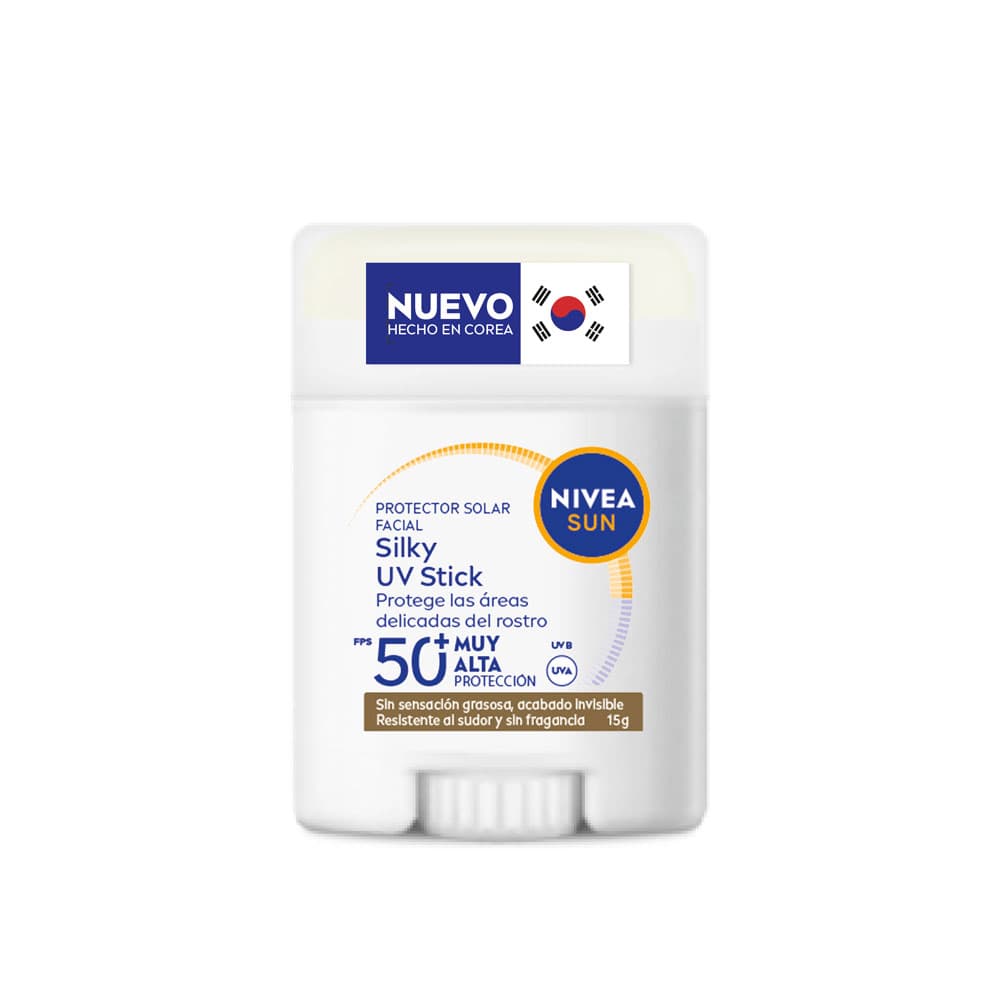 Protector Solar Facial Nivea Sun Silky Uv Stick Fps 50+ Fco X 15Gr