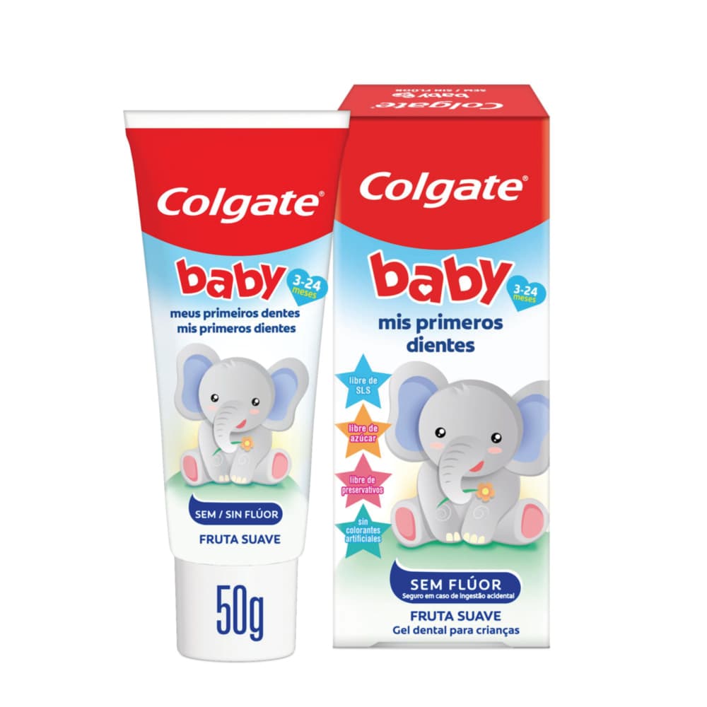 Crema Dental My First Colgate Tubo X 50 Gr Fruta + Suave