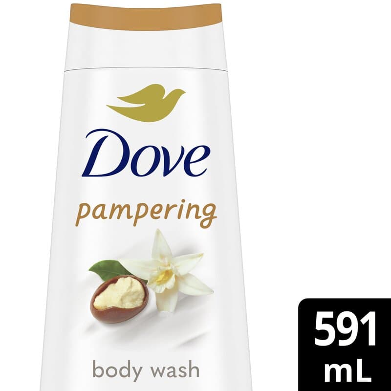 Body Wash Pamper Dove Botella 591Ml