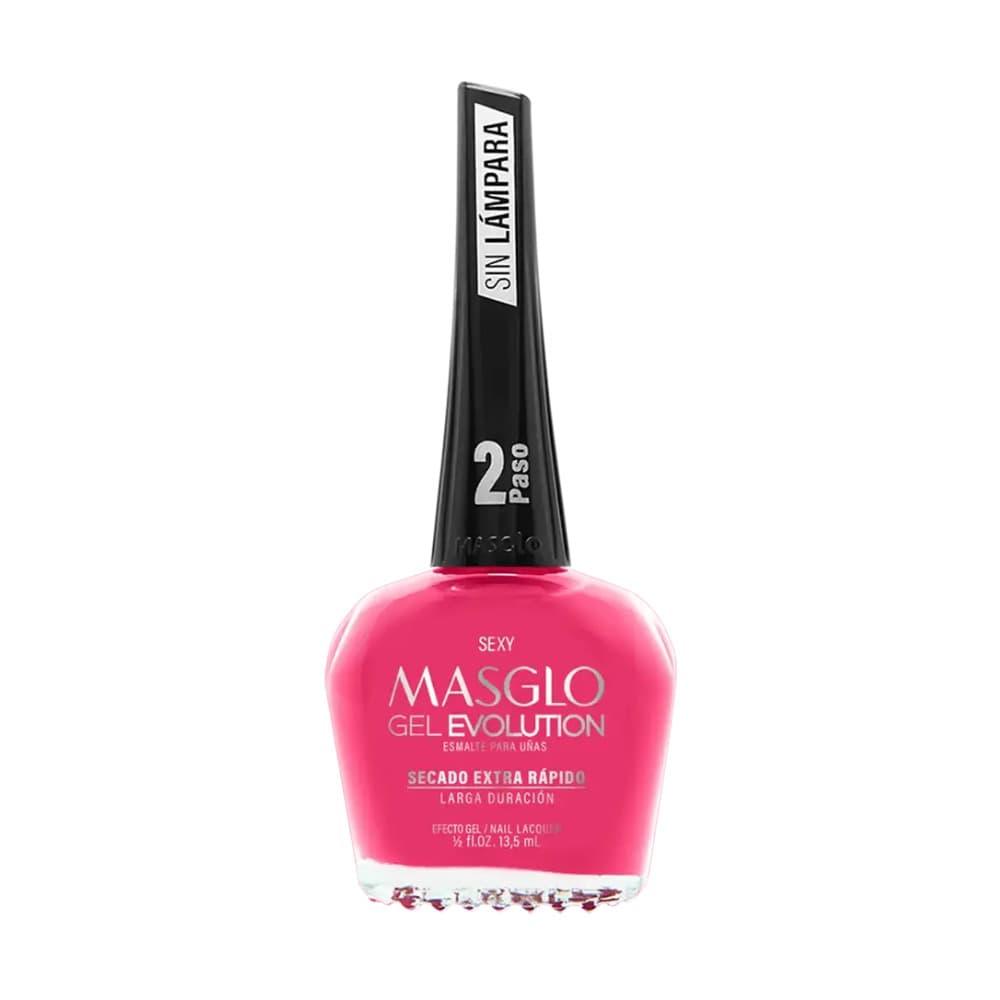 Esmalte Para Uñas Masglo Gel Evolution Sexi Frasco Por 13.5Ml