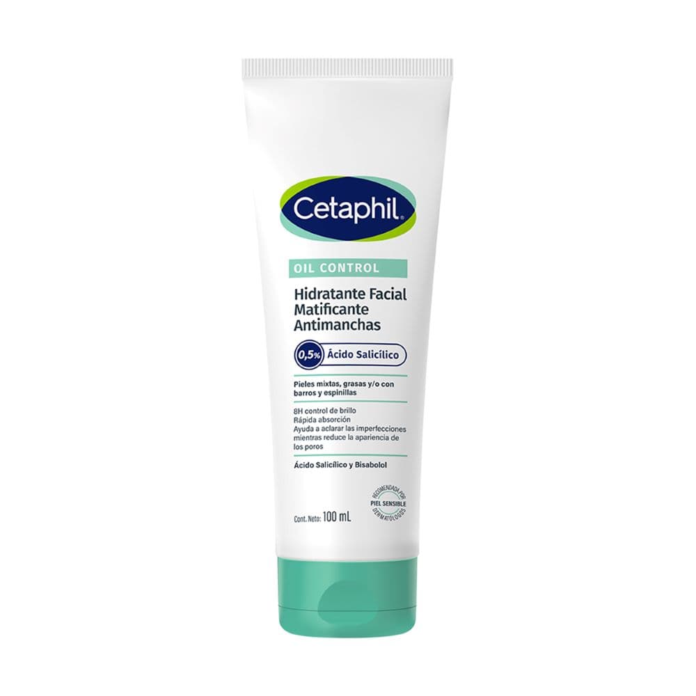 Hidratante Facial Matificante Antimanchas Oil Control Cetaphil 100Ml