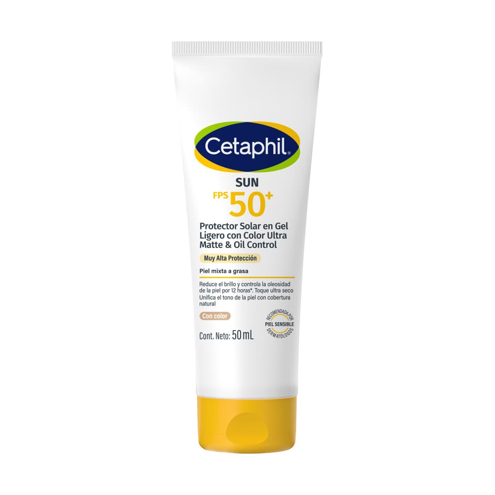 Protector Solar Con Color Fps 50+ Cetaphil 50Ml