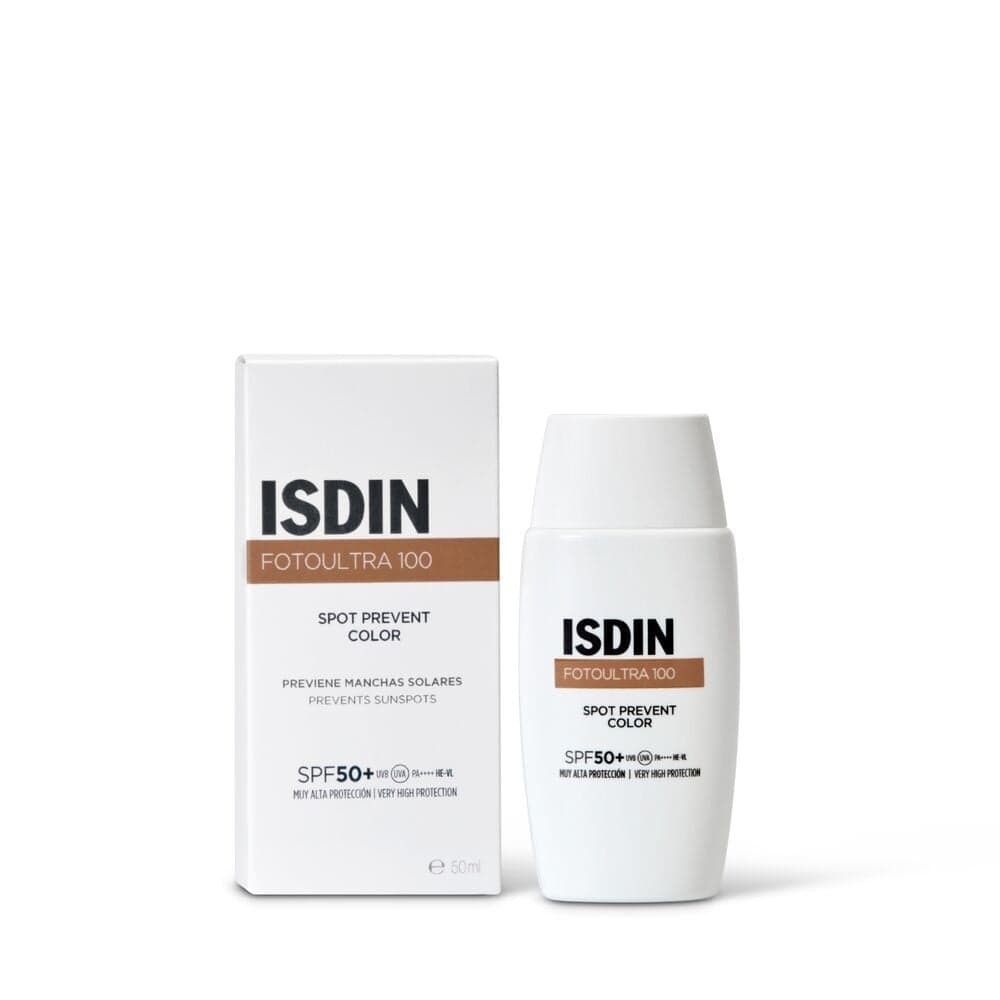Fotoprotector Isdin Fotoultra 100 Spot Prevent Color Spf50+ Frasco Por 50Ml