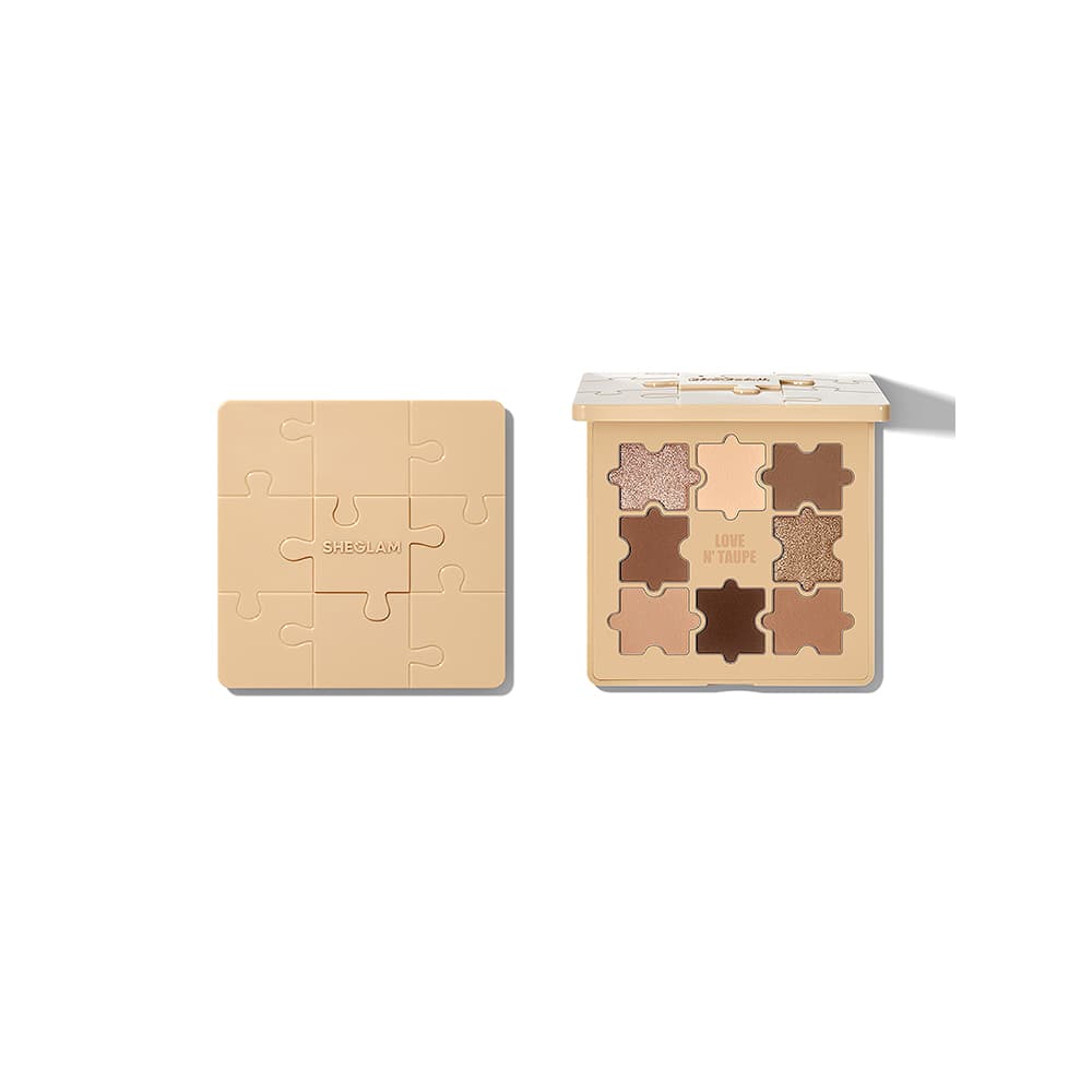 Sombras Sheglam Jazy Jigsaw Palette Lata 8Gr Hued In Nude