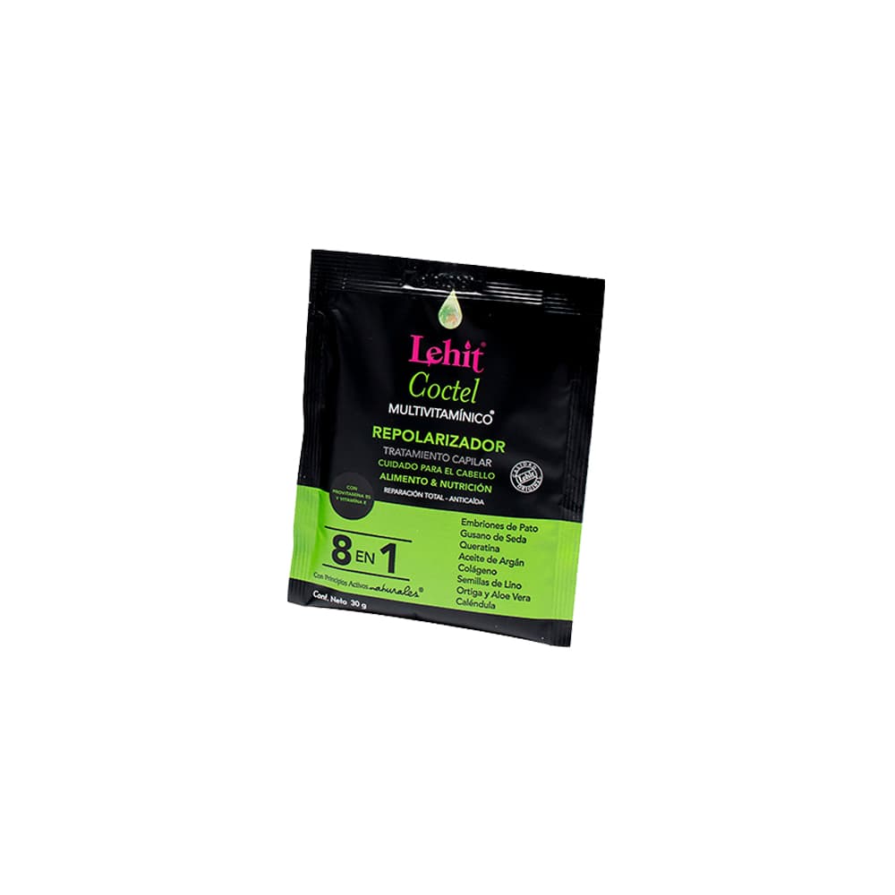 Tratamiento Capilar Lehit Coctel Multivitaminico Sobre X30Gr