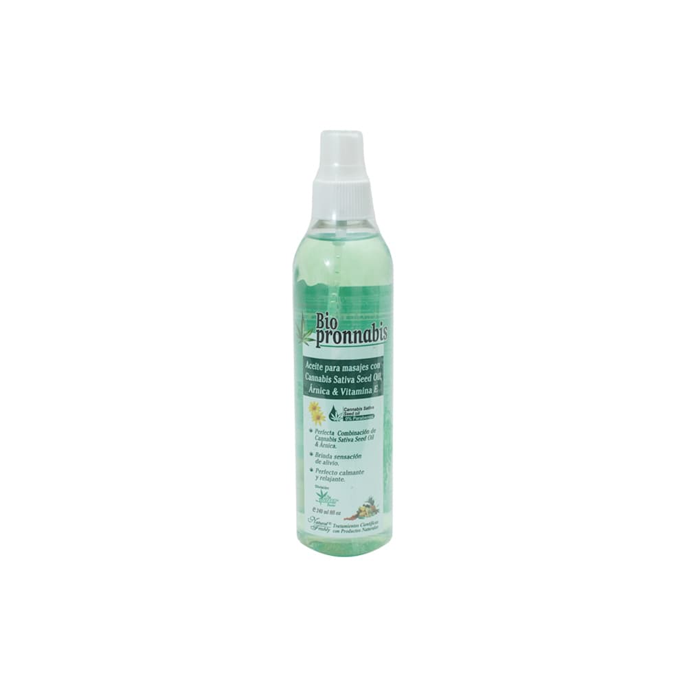 Aceite Bio Pronnabis Frasco X 240Ml Arnica Y Vita E