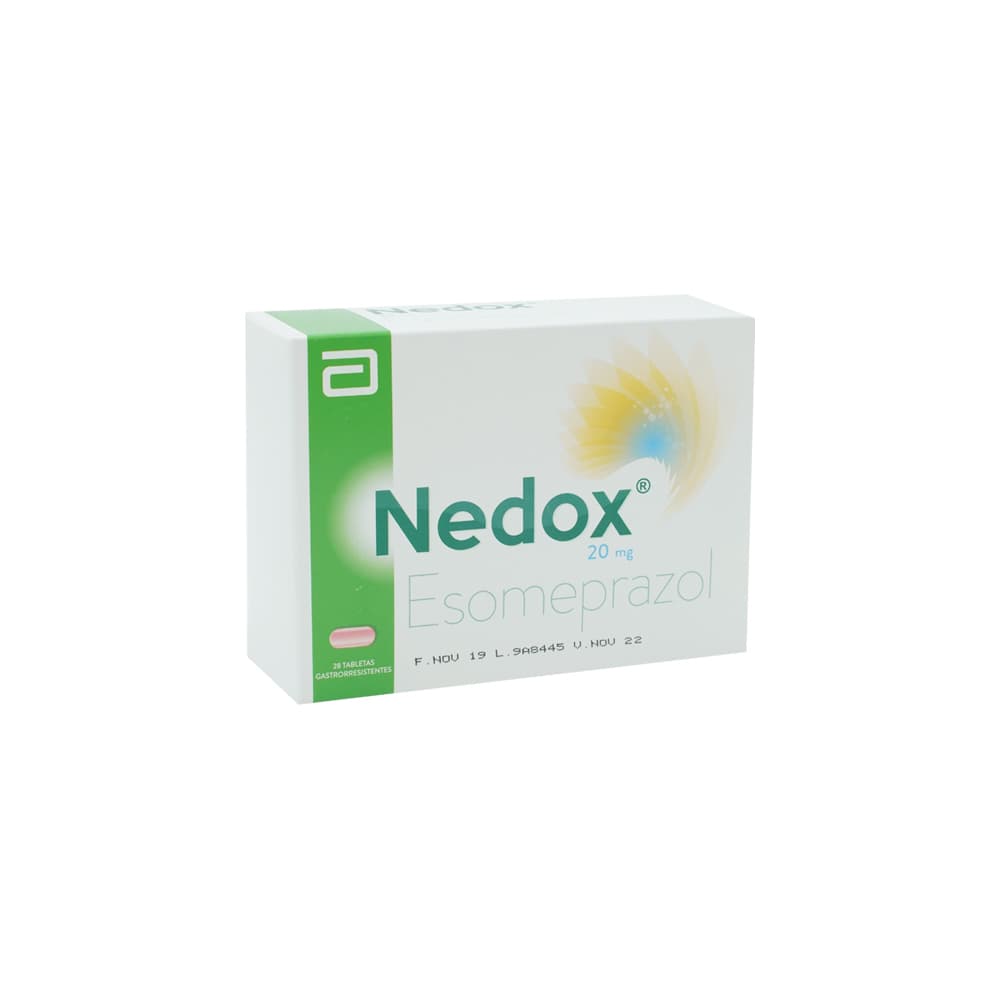Nedox Tabletas Liberación Retardada 20Mg Caja X 28