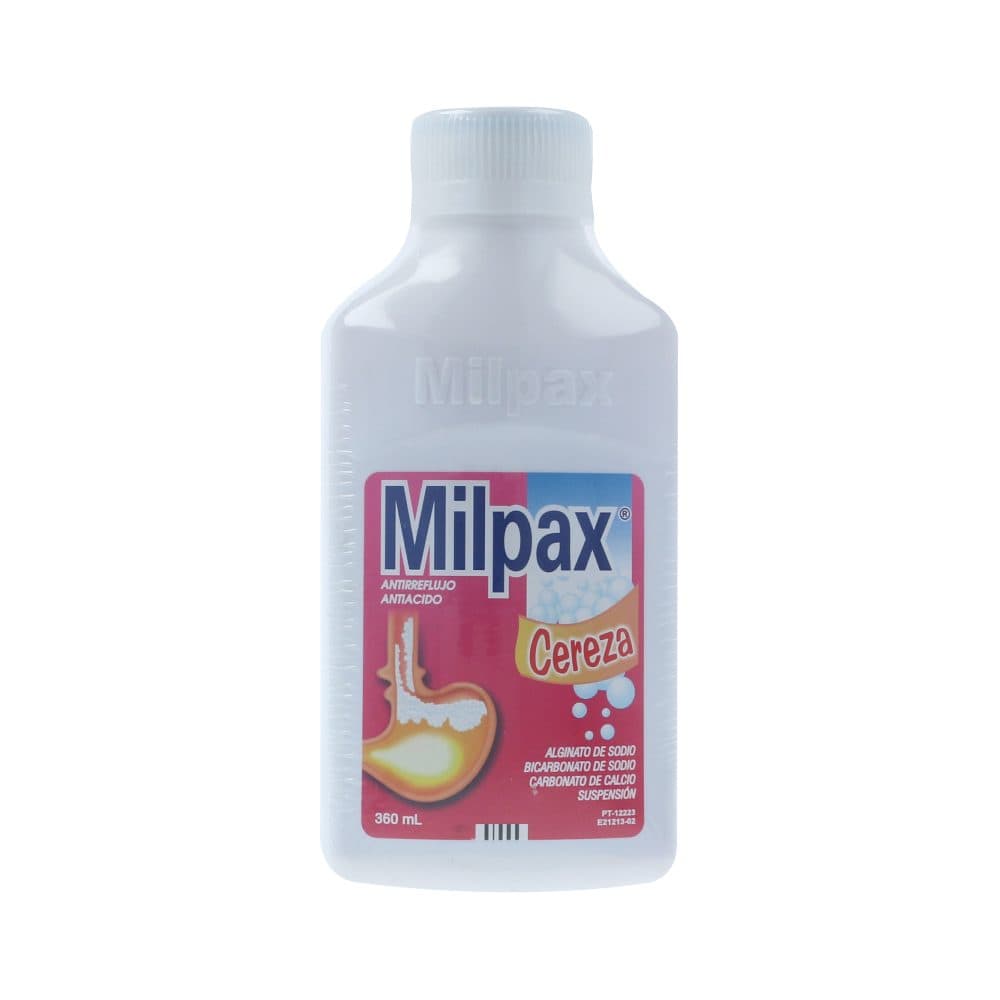 Milpax Suspensión Oral Frasco X 360Ml Cereza