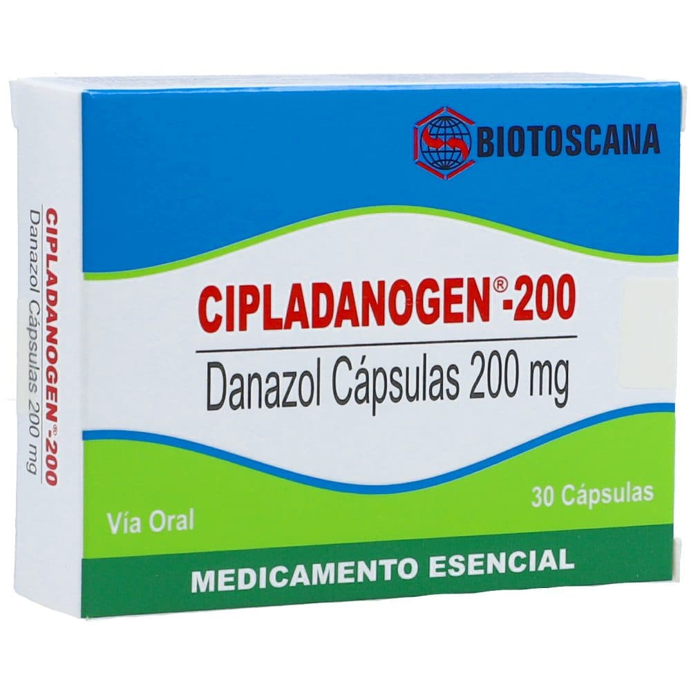Cipladanogen 200Mg Caja X 30 Cápsulas