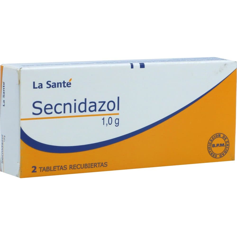 Secnidazol La Santé 1Gr Caja X 2 Tabletas