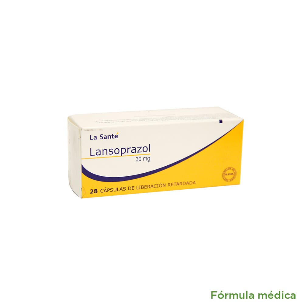 Lansoprazol 30Mg Capsula Lib Ret Caja X 28 La Sante