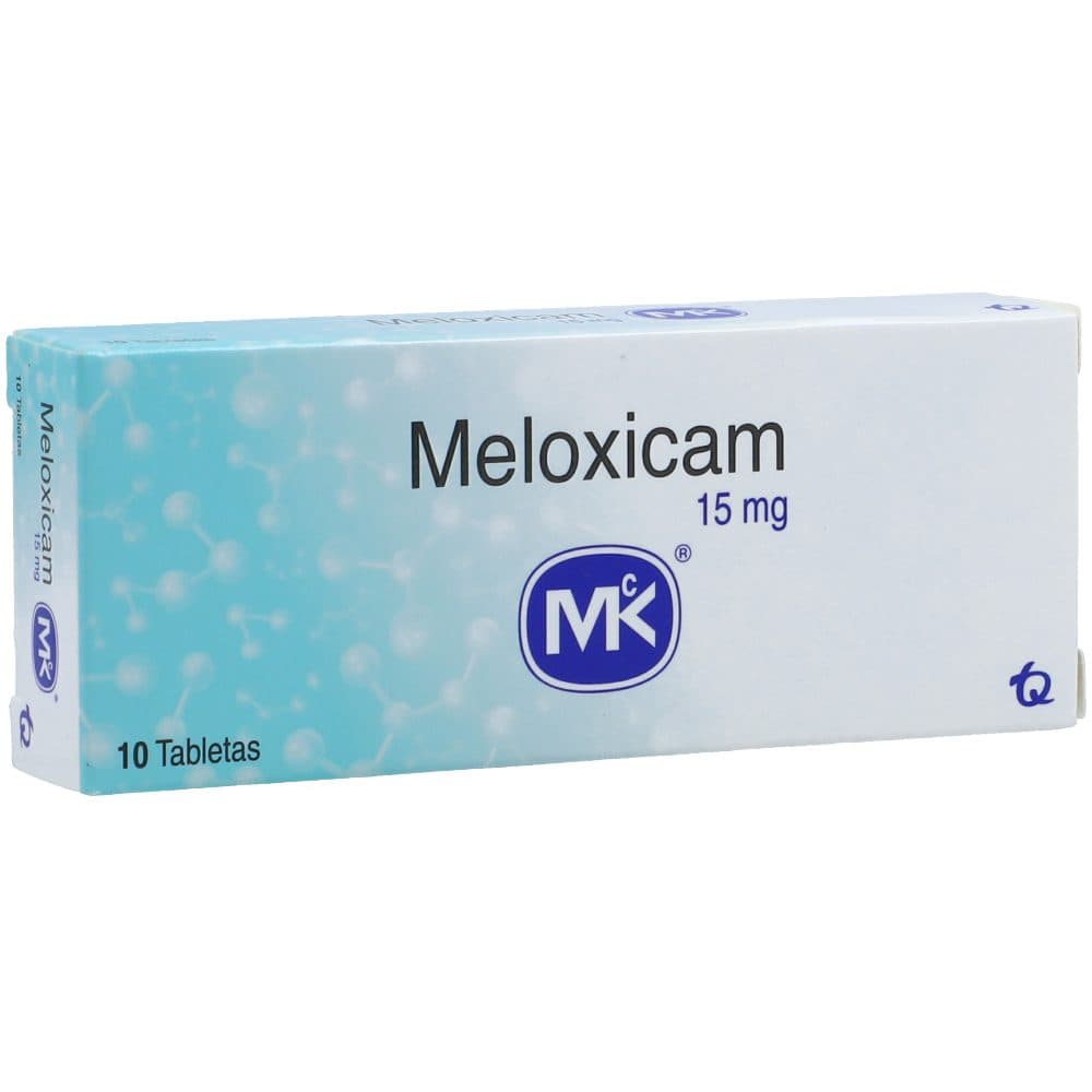 Meloxicam Mk 15Mg Caja X 10 Tabletas
