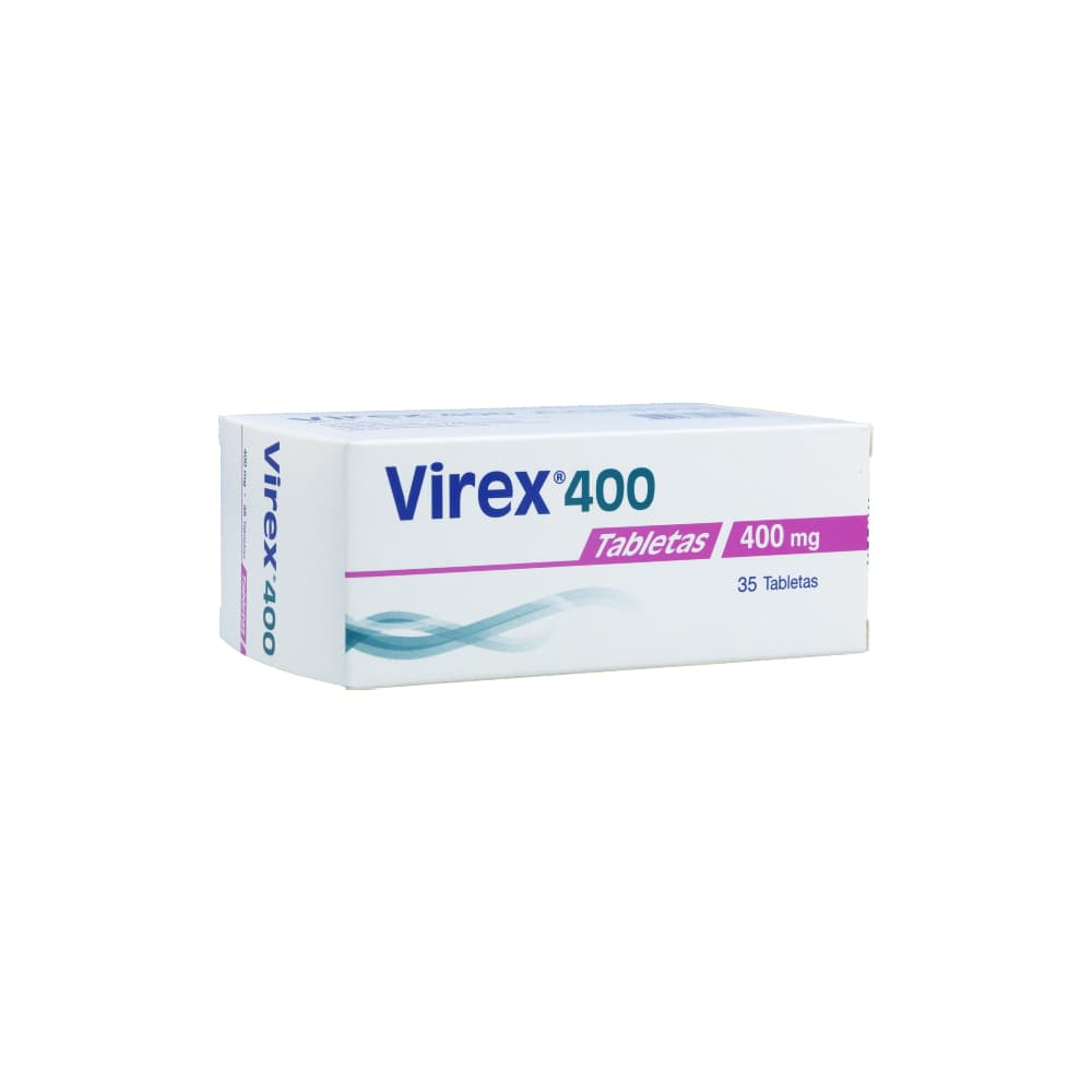 Virex 400Mg Caja X 35 Tabletas