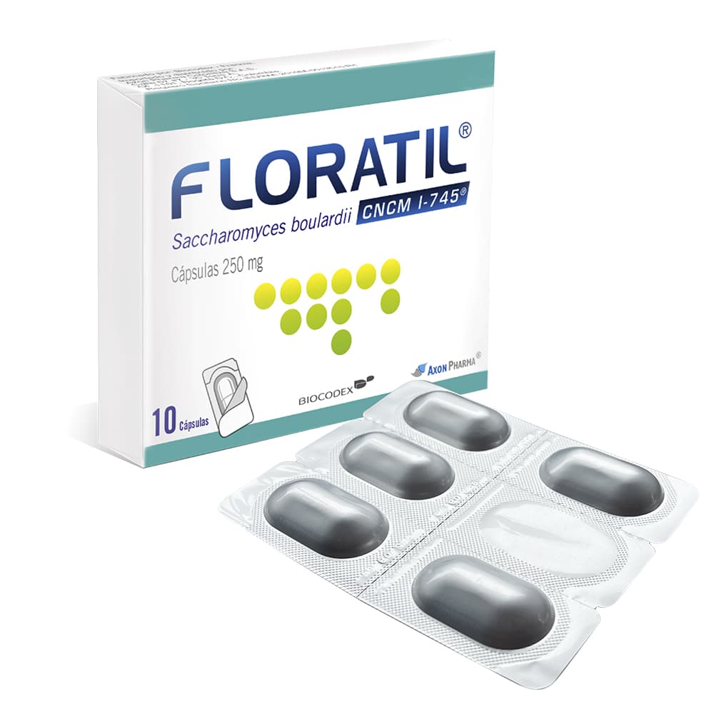 Floratil 250Mg Caja X 10 Cápsulas