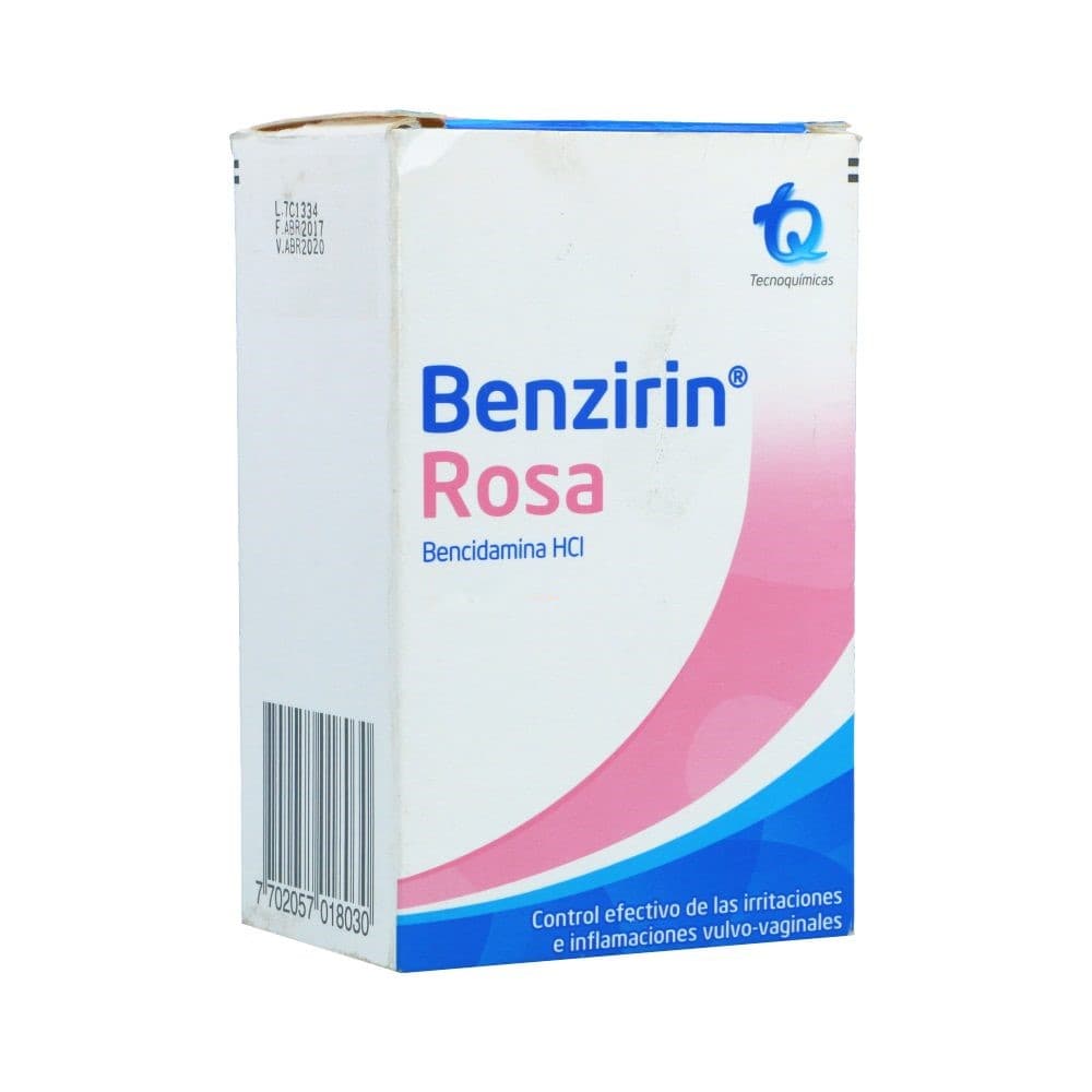Benzirin Rosa 0,50% Polvo Sobre Individual