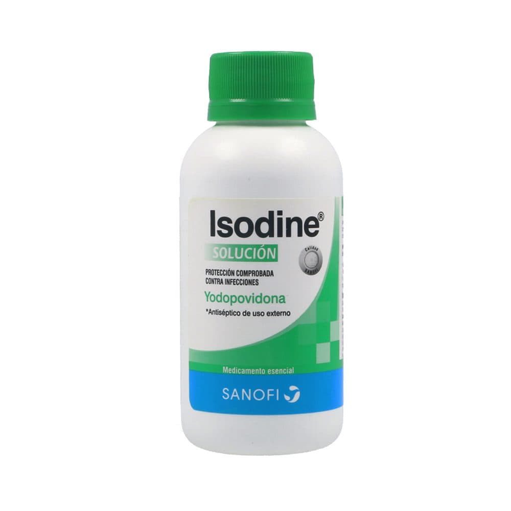 Isodine 0.1 Solución Tópica Frasco X 120 Ml
