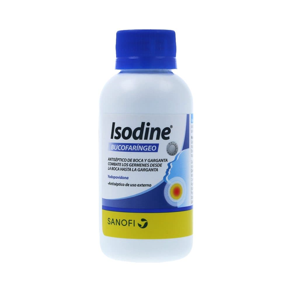 Isodine Bucofaríngeo Solución Bucal Frasco X 120 Ml