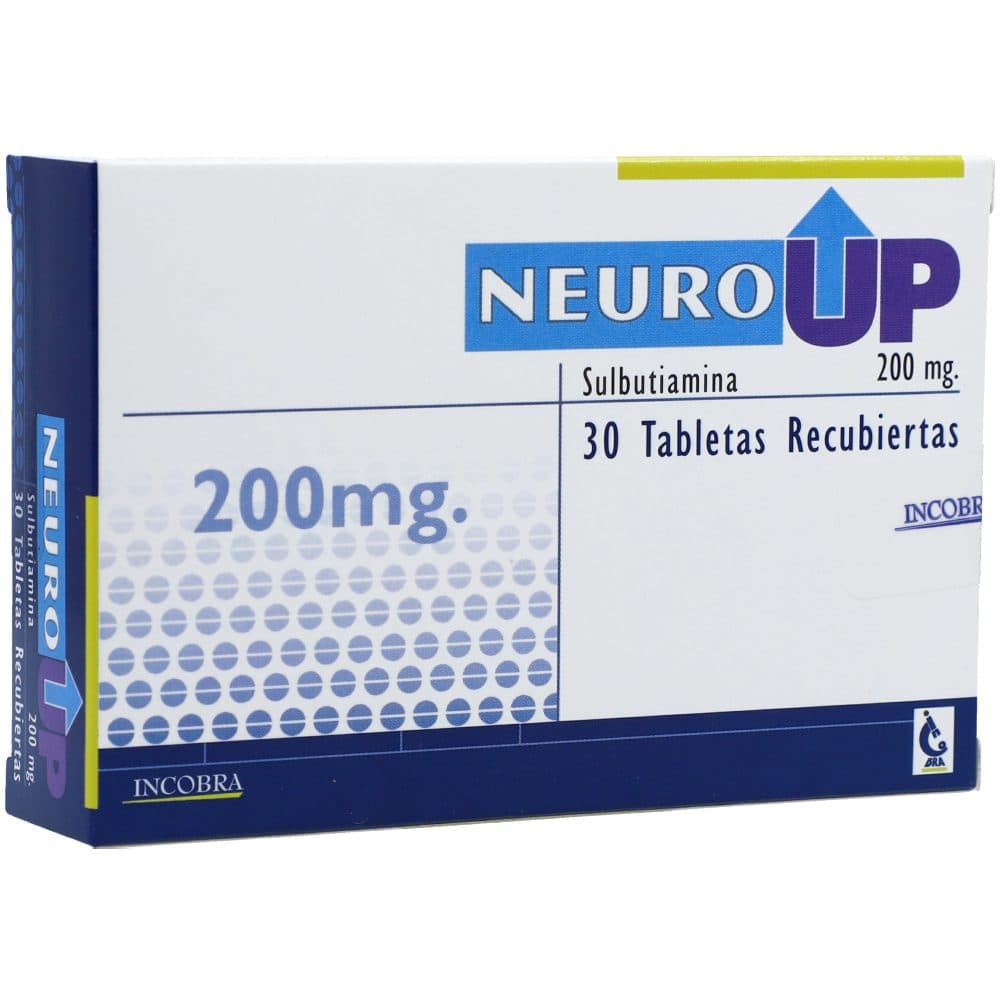 Neuro Up Tabletas Recubiertas 200Mg Caja X 30
