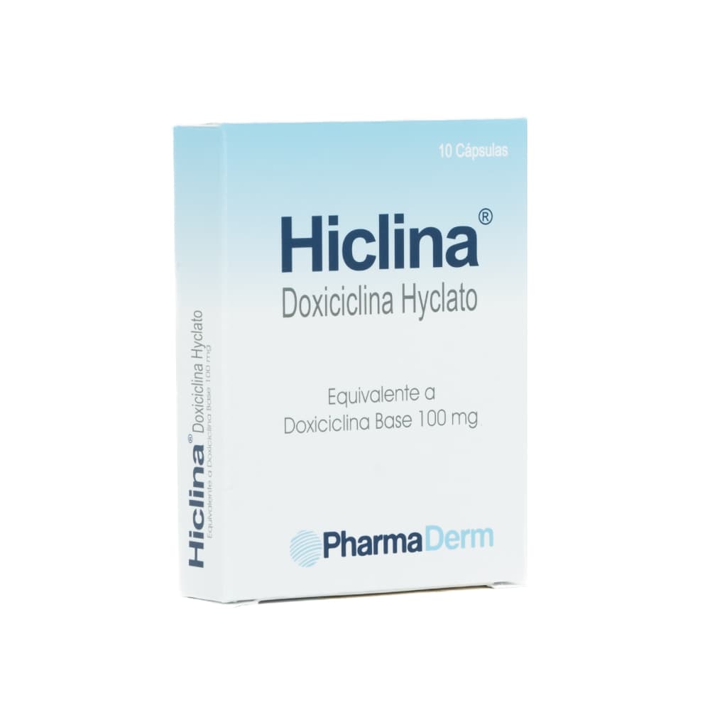 Hiclina Cápsulas 100Mg Caja X 10