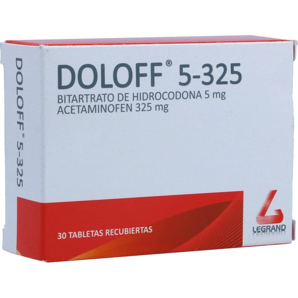 Doloff (5+325)Mg Caja X 30 Tabletas