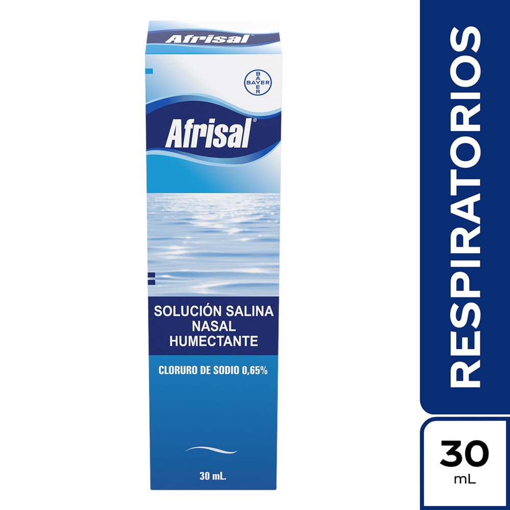 Afrisal Solución Salina Nasal Humectante 0,65 Frasco X 30Ml