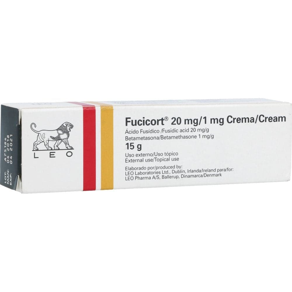 Crema Fucicort 0.1%+2% Tubo X 15 Gr