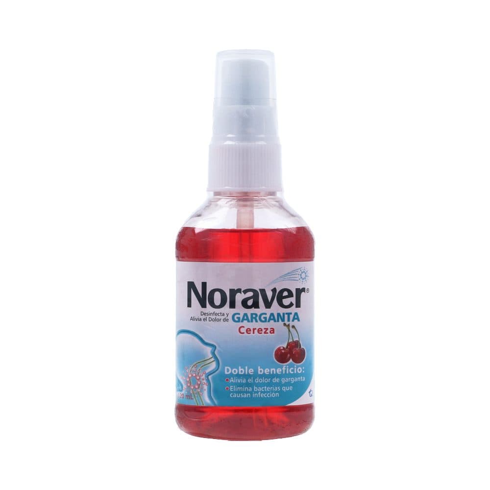 Noraver Solución Bucal Frasco X 120 Ml Cereza