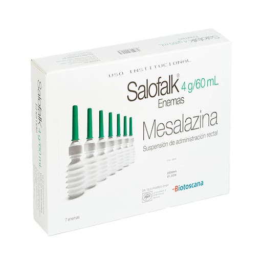 Salofalk Enema Bolsa Individual 4Gr/60Ml