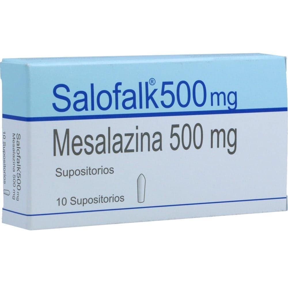 Salofalk 500Mg Caja X 10 Supositorios