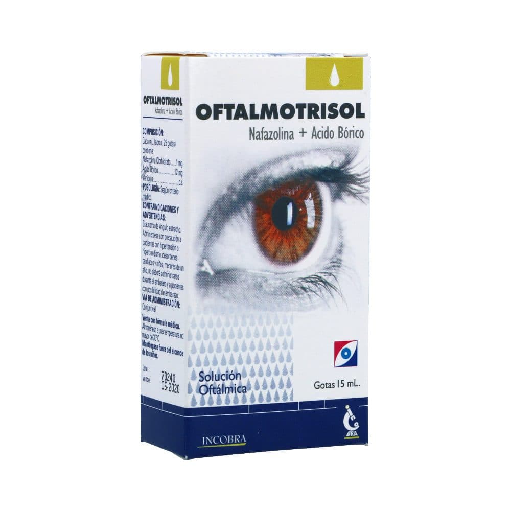 Oftalmotrisol 0,30% Suspensión Oftalmologica Frasco X 15 Ml