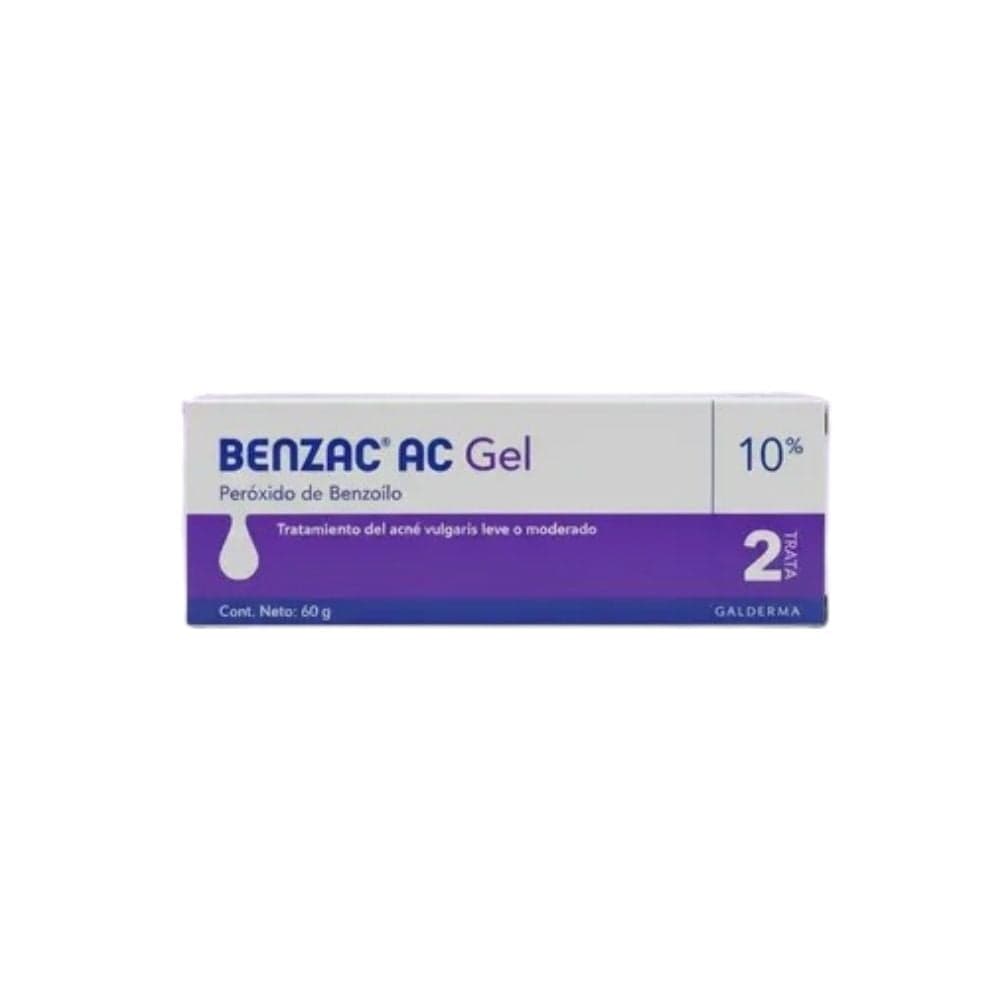 Benzac Ac Gel 10% Tubo X 60 Gr