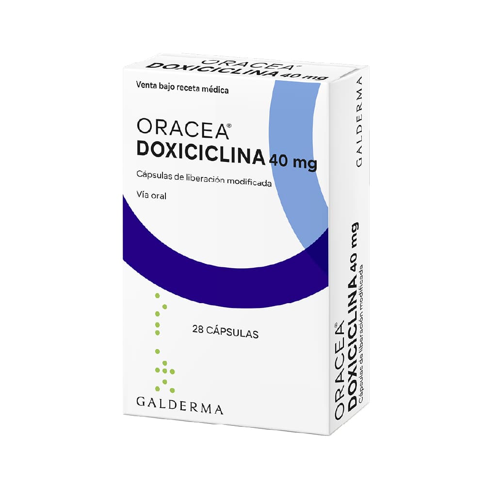 Oracea Cápsulas Liberación Modificada 40Mg Caja X 28