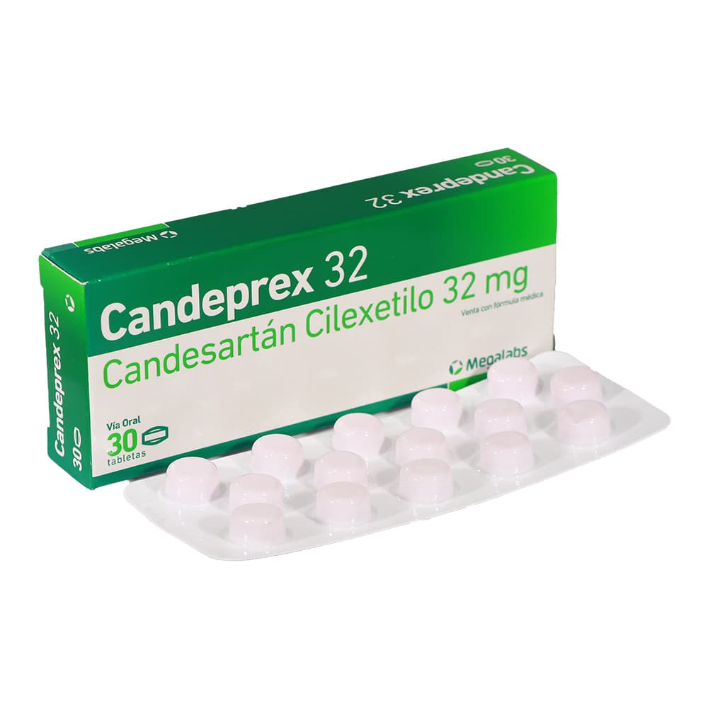 Candeprex 32Mg Tabletas Caja X 30