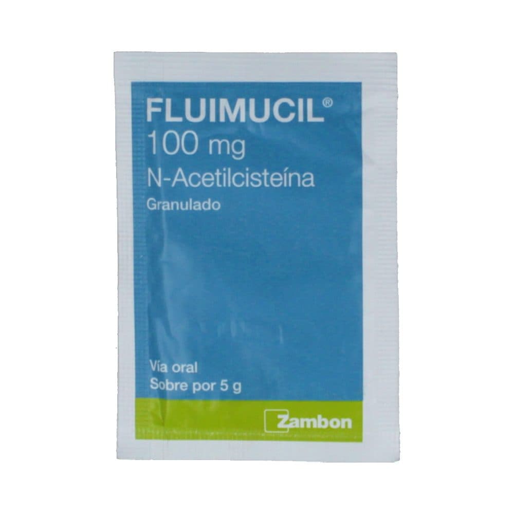 Fluimucil Granulado 100Mg Sobre Individual X 1