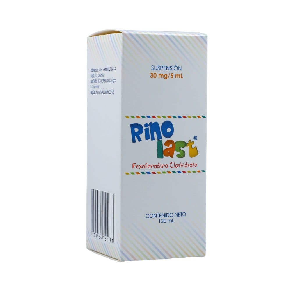 Rinolast Suspensión Oral Frasco X 120 Ml
